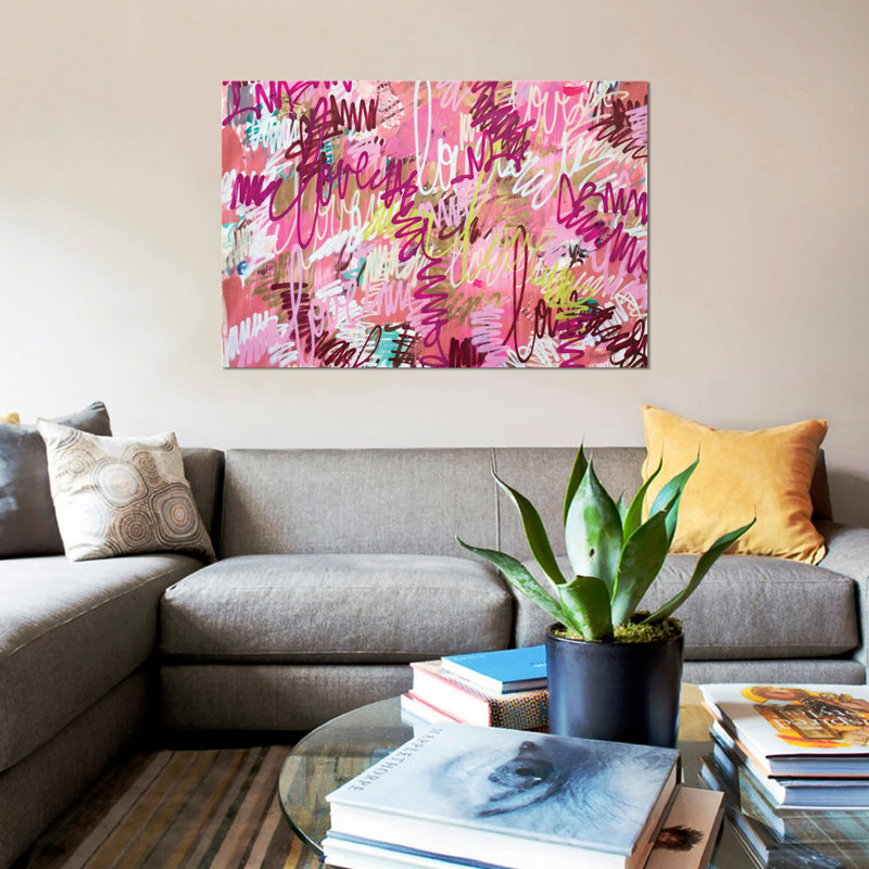 « three layers à gâteaux », impression sur toile, H 8 po x l 12 po x P 0,75 po, Pas de tapis, Toile tendue