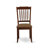 3 Piece Modern Dining Table Set Contains a Rectangle Wooden Table with Butterfly Leaf and 2 Linen Fabric Kitchen Dining Chairs, Mahogany-1199098844-1200734914