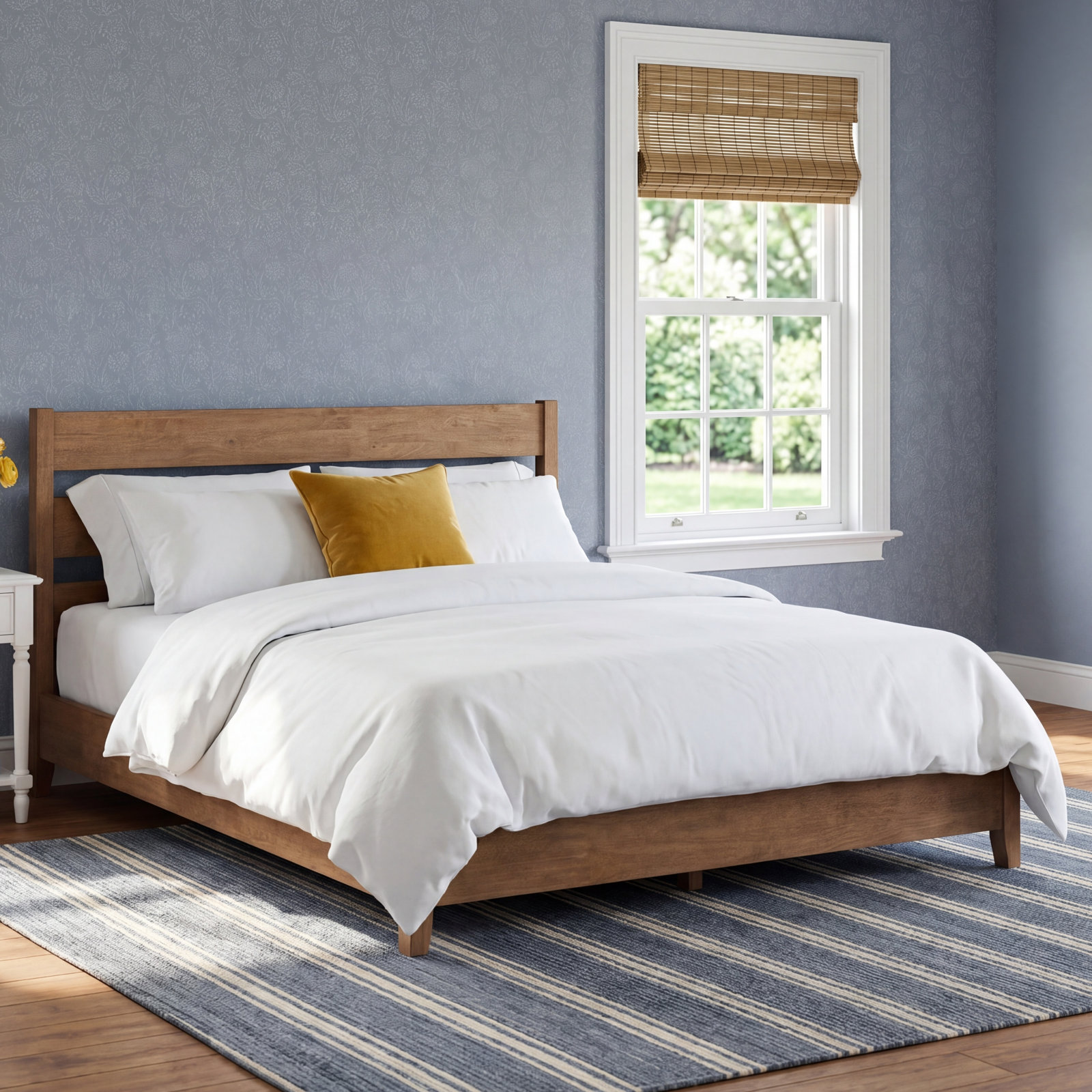 Marwood Slatted Platform Bed, King