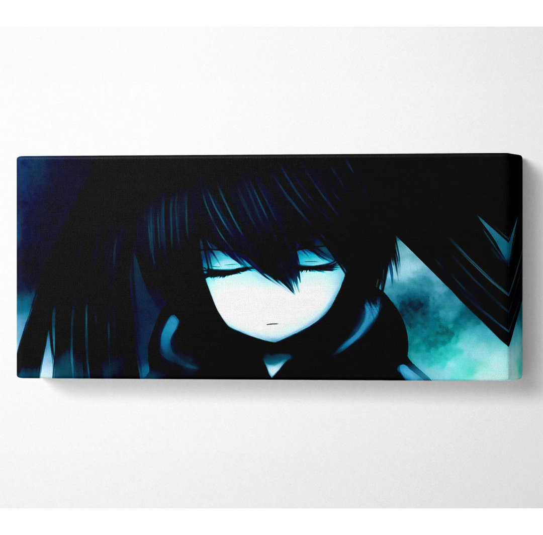 Black Rock Shooter Panoramaleinwand