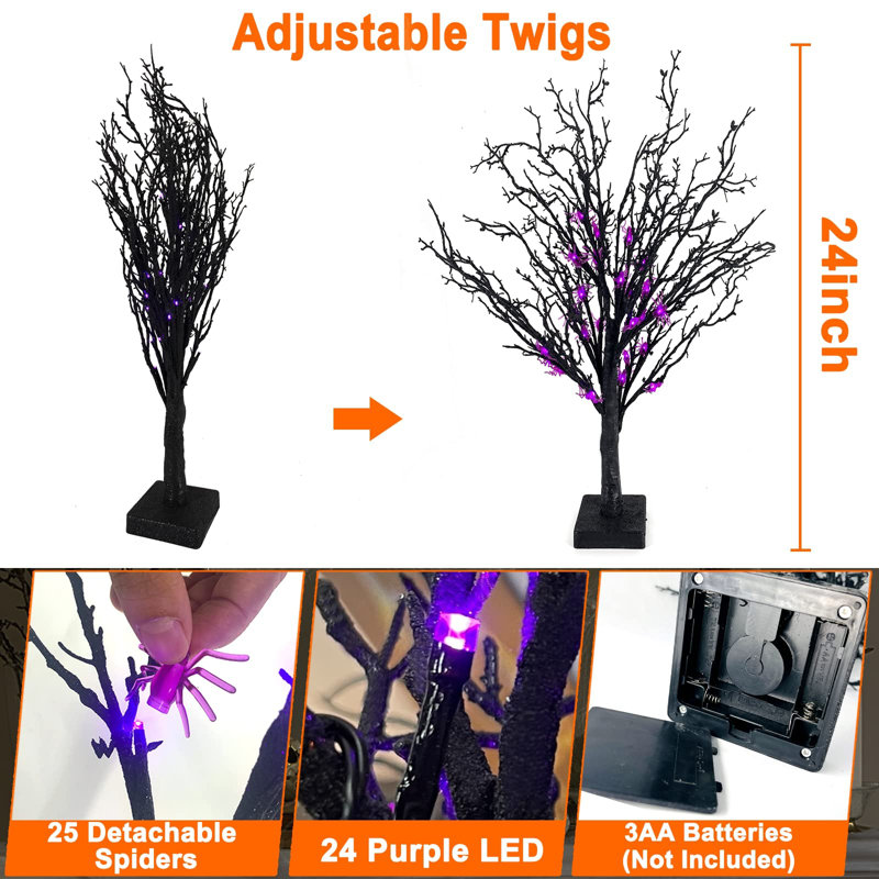 Imron Halloween Tabletop Tree