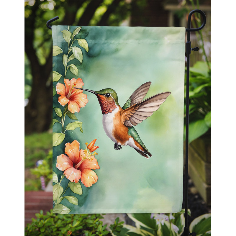 Drapeau de jardin, Colibri roux