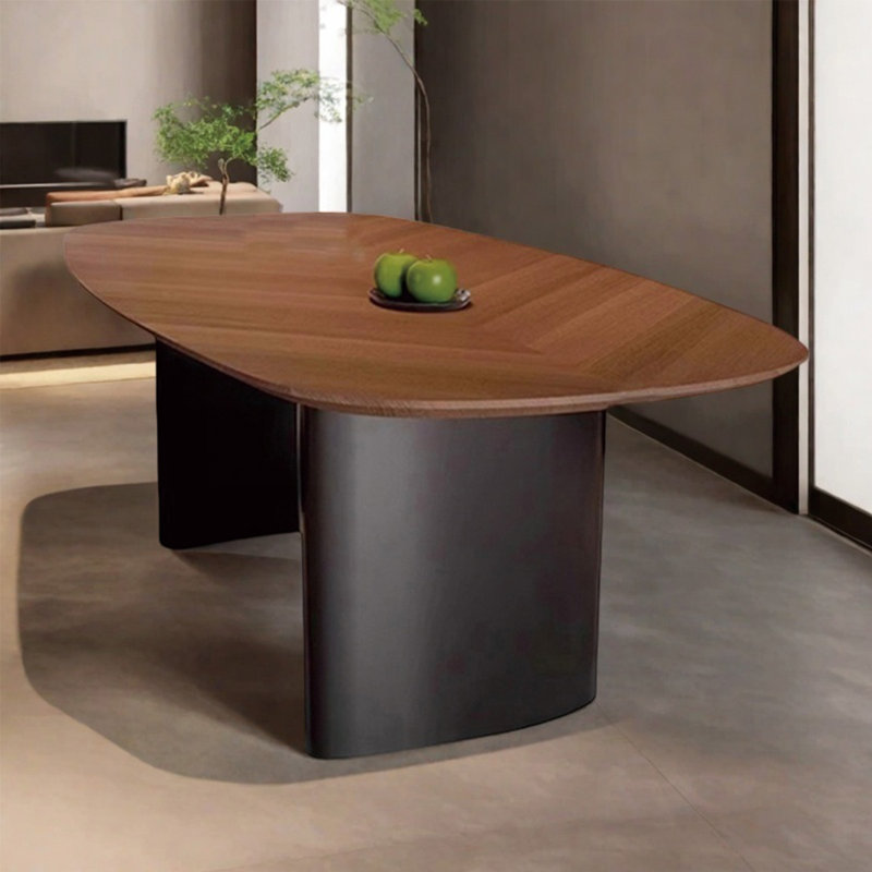 Aesthetics and practical dining table, 29.52"H x 55.11"L x 31.49"W