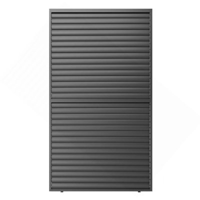 9720 Louver Grille 1/3 10Ft Aluminum Frame & Louvers