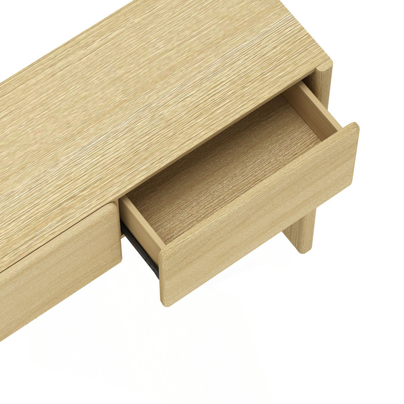 Console en chêne naturel, Chêne