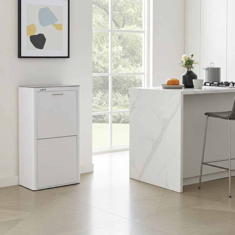 Ensemble de poubelles à levage manuel 20 gallons