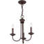 Lustre 3 lumières de style bougie Arunvir-251971429