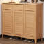 Rangement pour chaussures en bois manufacturé Burlywood