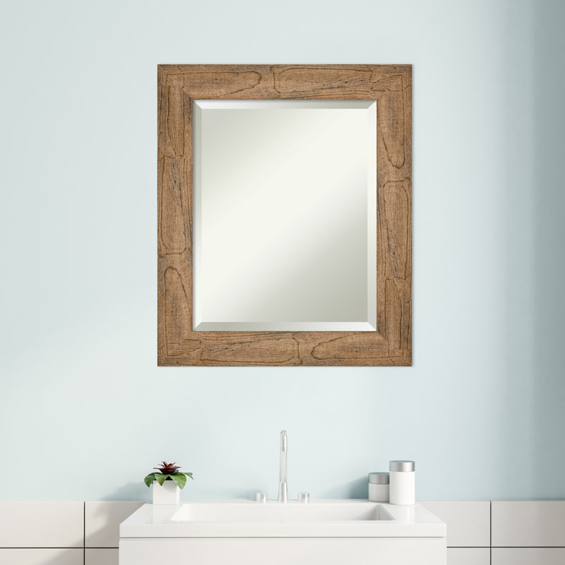 Miroir de salle de bain Mcrae, 25 po x 21 po