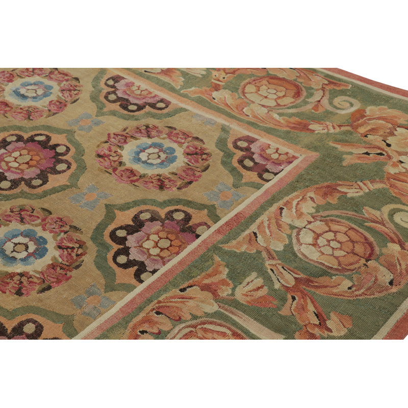 European One-of-a-Kind 9’3X12’6 Hand Knotted Area Rug