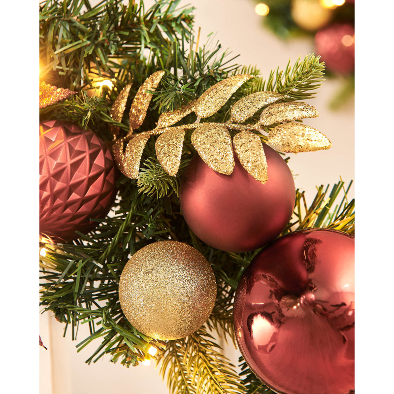 39.97cm Lighted Faux GARLAND with Lights