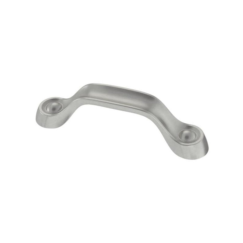 Poignée de ferme simple 3 po, Nickel satiné