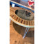 Table ronde en verre ou miroir