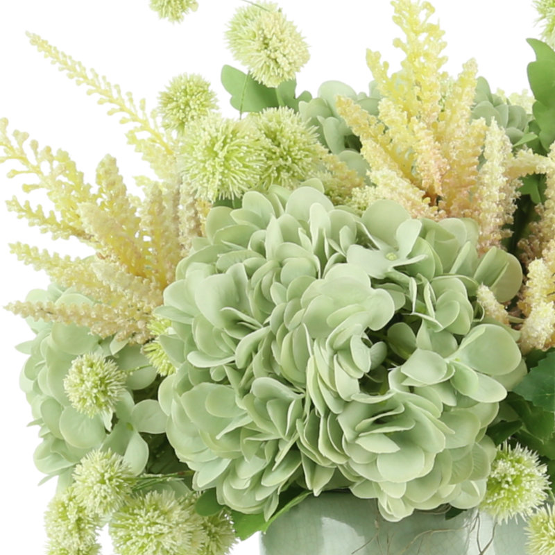 Hydrangea Floral Arrangement in Vase