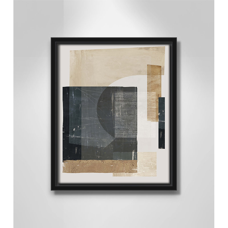 Hometown Glory - reproduction de cadre flottant sur toile, L 9,5 po x H 11,5 po, Noir