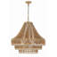 Ana Wrought Iron 6-Light Chandelier