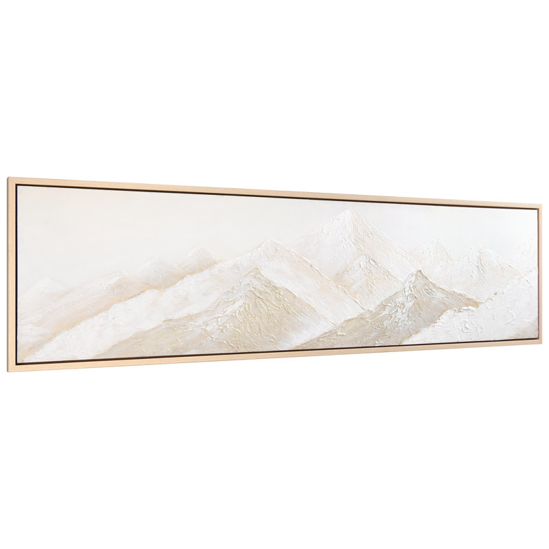 Toile panoramique encadrée