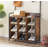 Coat Rack, Hall Tree with Shoe Rack for Entryway, 3-in-1 Entryway Coat Rack and Storage Rack, with 7 Hooks, a Hanging Rod