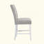 Ensemble de 2 chaises rembourrées en velours