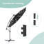 Parasol en porte-à-faux 10 pi Asyra-2099340927