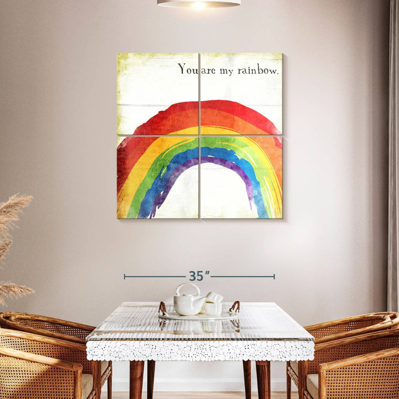 Ashelle My Rainbow, H 38 po x l 38 po