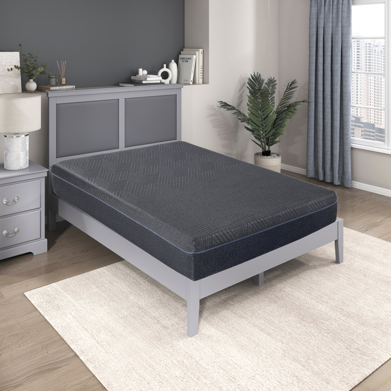 Matelas en mousse viscoélastique imprégnée de gel 11 pouces, Grand lit