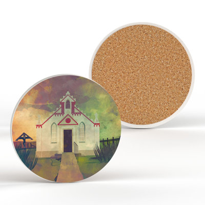 Ceramic Round 1 Piece Coaster