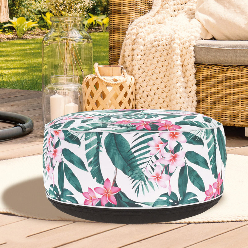Upholstered Outdoor Ottoman