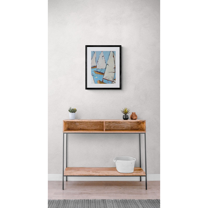 And They Are Off Print by Phyllis Adams, 16" H x 20" W