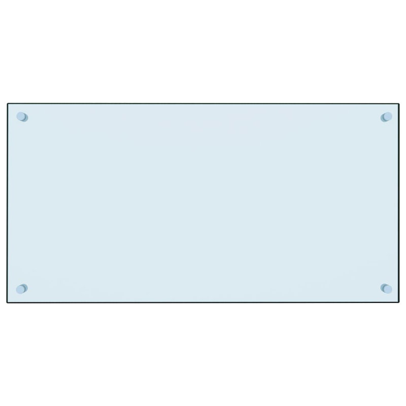 Hudak Glass Field Tile, 40cm x 80cm, White