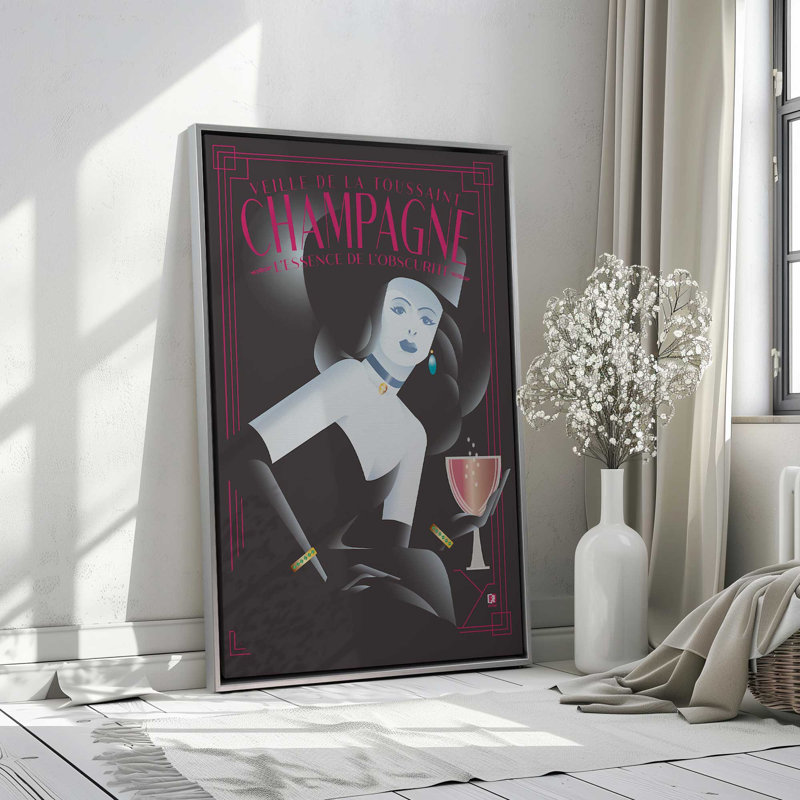 Spécial minuit, Impression encadrée sans passe-partout, 18.75" H x 12.75" W, Noir satiné