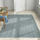 Juno Hand Loomed Recycled P.E.T Blue Rug