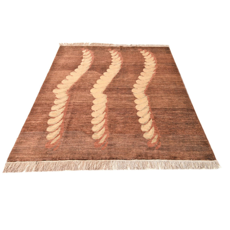 Tapis brun Naber