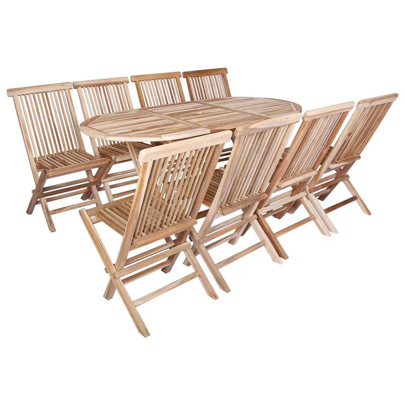Patio Dining Set with, 8