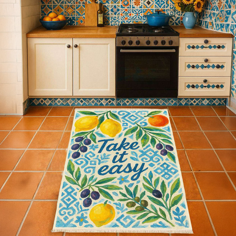 Tapis de cuisine Citrus Grove «Take it Easy»