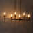 Tevye 6-Light Modern Dining Room Pendant Light
