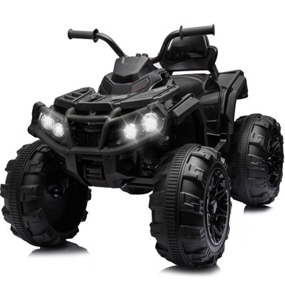 24V Kids 4 Wheeler, Ride on Toy ATV with Bluetooth & Headlight