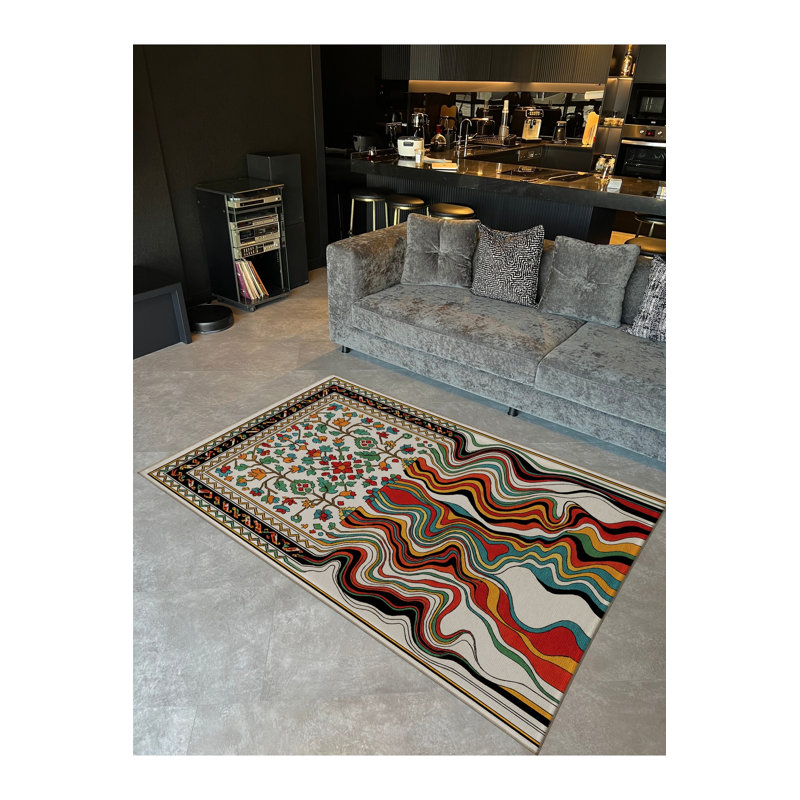 Tapis tissé à la main Mosso, 3'3" x 11'6"