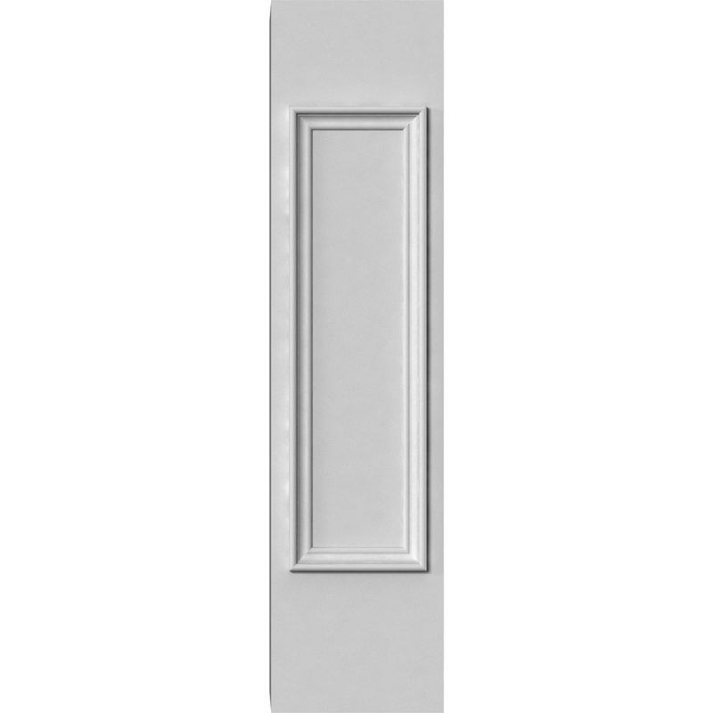Pass Through Newel Post w/Panel