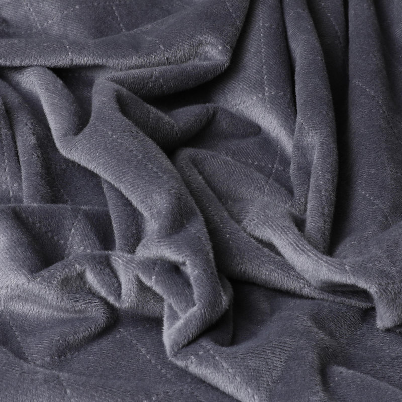 Couverture lestée Swift Home avec housse amovible, Gris, l 60 po x L 80 po, 20 lb