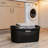 40L Laundry Basket With Premium Wicker Design - Lightweight Plastic Clothes Hamper For Efficient Storage And Easy Carrying