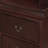Two Drawers Louis Philip Bedroom Nightstand Solid Wooden Contemporary And Simple Style-1582454152