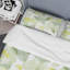 Feuilles vertes - ensemble de housse de couette floral - polyester microfibre-1020624006