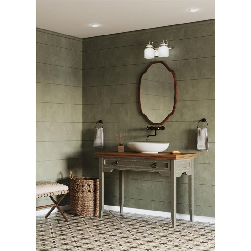 Vandling 2 - Light Dimmable Vanity Light, Brushed Nickel