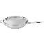 Demeyere 12.6" Stainless Steel Flat Bottom Wok