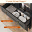  Armoire de rangement Kitchen Pantry - grande capacité, 2 tiroirs, quincaillerie dorée-1909340175