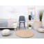 Round Polka Dots Wool Hand Woven Area Rug-38568250