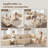 Modern Upholstered Boneless Obayemi with Pillows - Spacious U - Shaped No Assembly Required for Living Room Comfort Free Combination-304774278