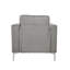 Fauteuil club en velours côtelé-1773985518