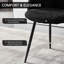 Ensemble de 2 chaises Sherpa, noir
